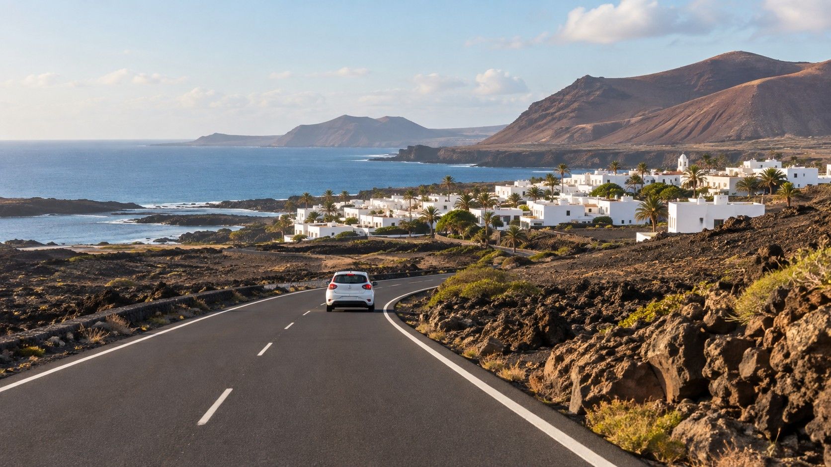 Vulkanlandschaft auf Lanzarote